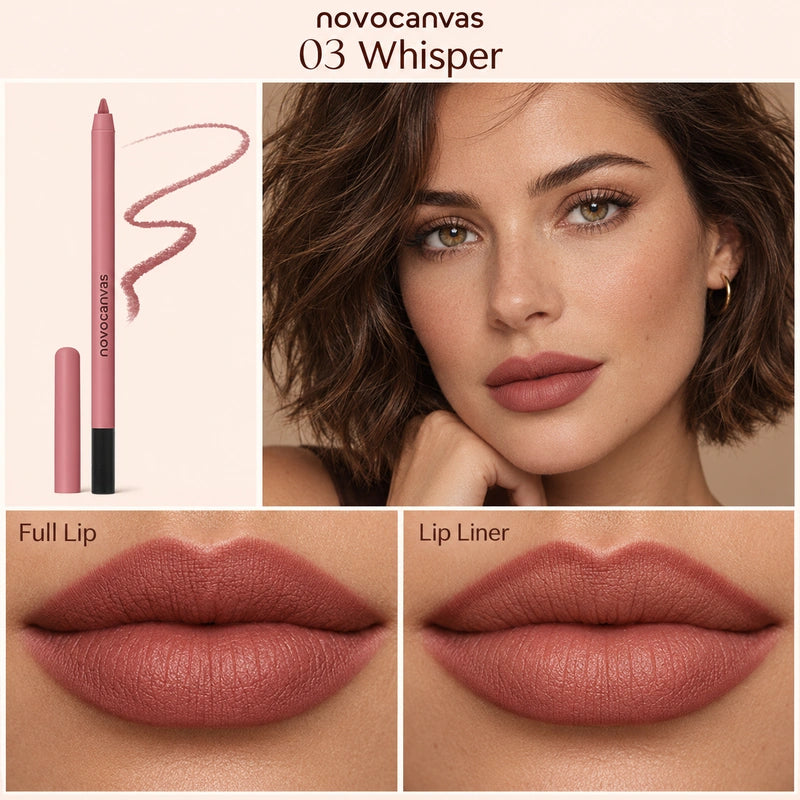03 Whisper lip liner on a model