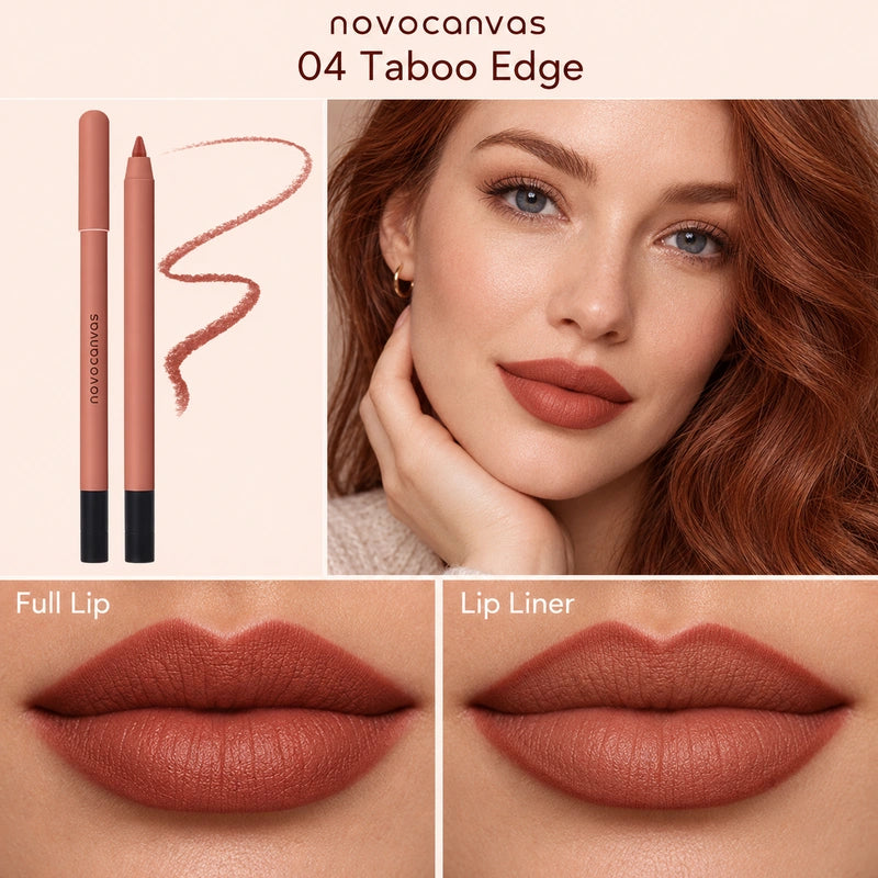 04 Taboo Edge lip liner on a model