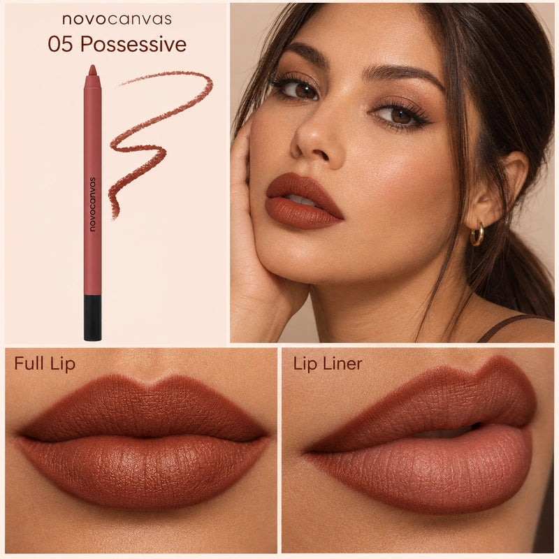 05 Possessive lip liner on a model